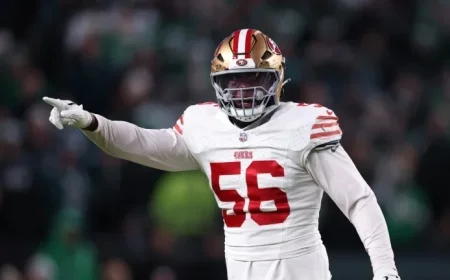 49ers Announce Successful Ankle Surgery for Keion White After Shooting