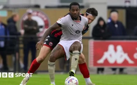 Former Newcastle Winger Aarons Departs Morecambe