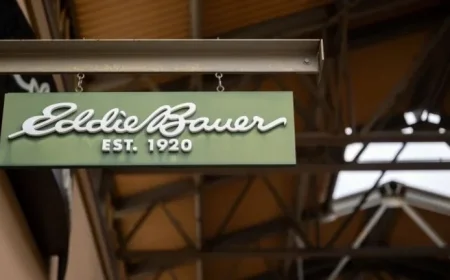 Eddie Bauer Stores Operator Files for Bankruptcy in US and Canada