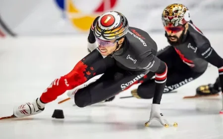 Canada’s Short Track Stars Shine in Olympic Ice Events Guide