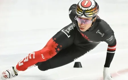 Canadian Short-Track Star William Dandjinou Targets Olympic History