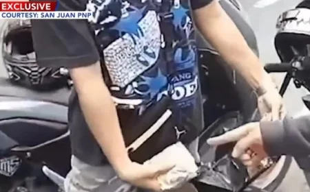 Police Pursue Couple Fleeing San Juan Checkpoint with ₱50K Marijuana Stash