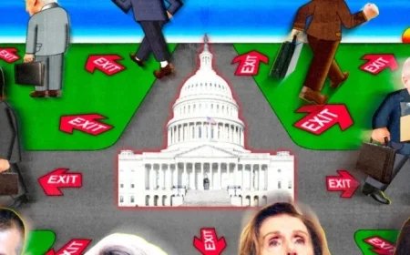 Congress Faces Historic Wave of Departing Members