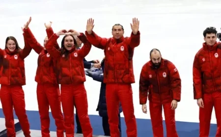 Mixed Relay Team Secures Silver Medal for Canada