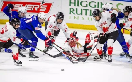 Canada-U.S. Women’s Hockey Rivalry Resumes Tuesday