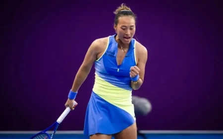 Zheng Dominates First 2026 Match with 20 Aces, Vows Strong Comeback
