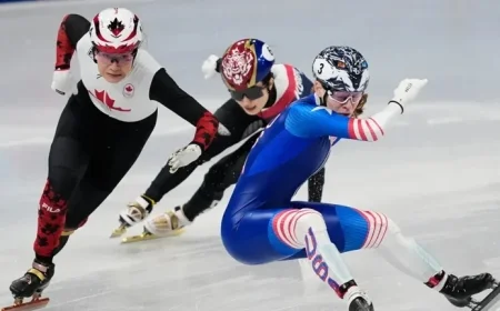 Team USA Speedskaters Struggle with Costly Slips in Key Olympic Races