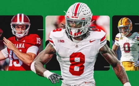 Top 100 Prospects Revealed in 2026 NFL Draft Rankings