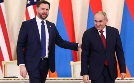 Vance Breaks New Ground with Historic Visit to Armenia