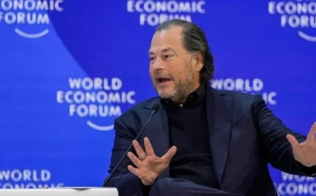 Salesforce CEO Marc Benioff’s ICE Jokes Spark Staff Discontent