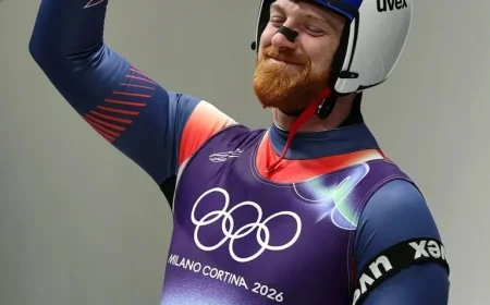 Massena Man Secures 11th Place in Olympic Luge Competition