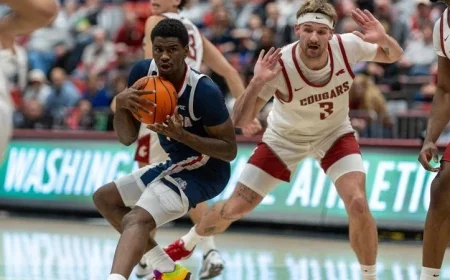 Washington State Visits MBB on Tuesday