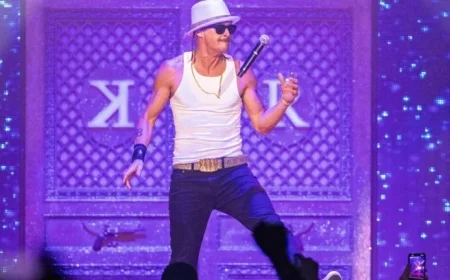 Kid Rock Refutes Lip-Synching Claims at Turning Point USA Show