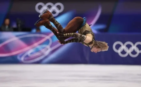 Ilia Malinin Nears Men’s Olympic Gold with Dominant Performance