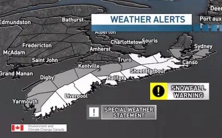 Nova Scotia Braces for More Snowfall