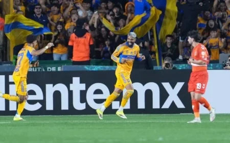 Buffalo Aguirre Scores in Tigres’ Champions Cup Debut