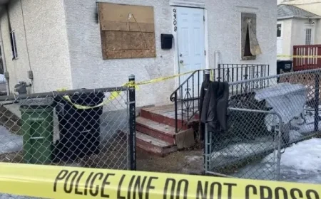 Police Investigate Woman’s Death Following Edmonton House Fire