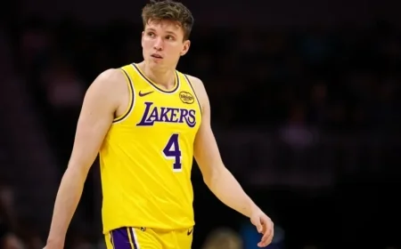 Lakers Adjust Roster, Release Dalton Knecht Following Warriors Match