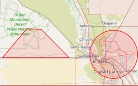 FAA Shuts El Paso, New Mexico Airspace for 10 Days for Defense