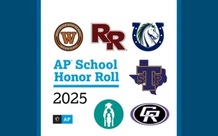 Round Rock ISD High Schools Secure 2025 AP Honor Roll Positions