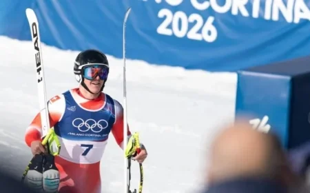 Von Allmen Makes Skiing History, Celebrated by South Tyrolean