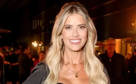 Christina Haack Showcases Champagne Brand in White Bikini at St. Barth’s