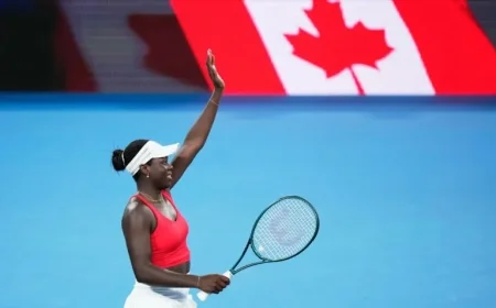 Canada’s Mboko Defeats Zvonareva in Straight Sets at Qatar Open