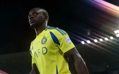 Sadio Mané Misses AFC Champions League Match Against FK Arkadag