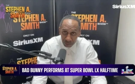 Stephen A. Smith Accuses Critics of Canceling Him Over Bad Bunny Comments