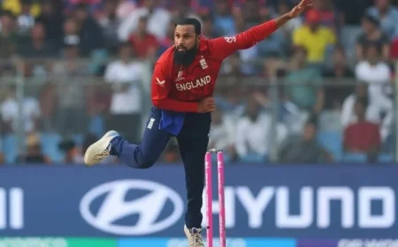 Adil Rashid Achieves 400 T20 Wickets as Second Englishman: Stats