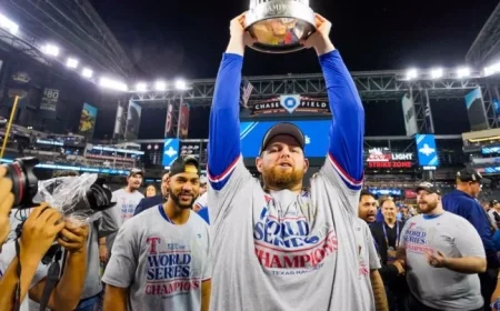 Texas Rangers Re-sign World Series Hero Jordan Montgomery for 2024 Season