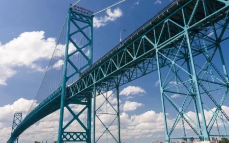 Ambassador Bridge Owner Met Federal Official Before Trump’s Gordie Howe Bridge Post