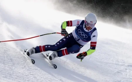 Ryan Cochran-Siegle Wins Consecutive Olympic Silver Medals in Super-G