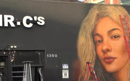 Iryna Zarutska Mural Completed in Charlotte