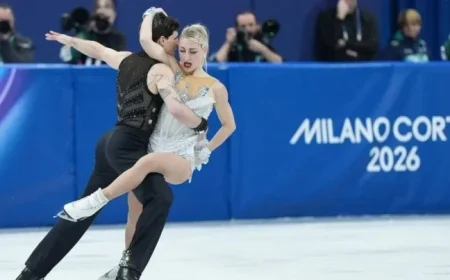 Winter Olympics 2026 Day 5: Gilles, Poirier Chase Ice Dance Medal