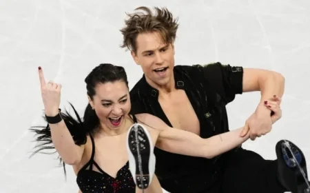 Olympian Allison Reed Represents Lithuania in Ice Dance at Olympics