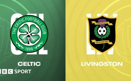 Celtic vs Livingston: Live Commentary, Text, and Match Report