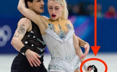 Olympic Ice Dancing: Incredible Save Prevents Costly Wardrobe Malfunction