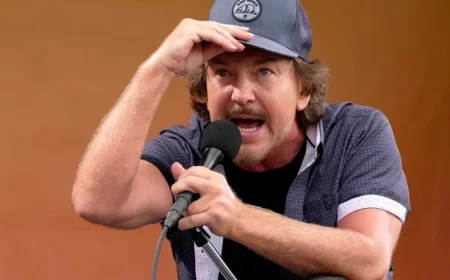 Pearl Jam Looks Forward to the Future, Says Eddie Vedder