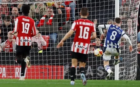 Real Sociedad Strikes First at San Mamés