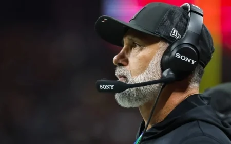 Falcons DC Ulbrich Uncertain About James Pearce’s Availability