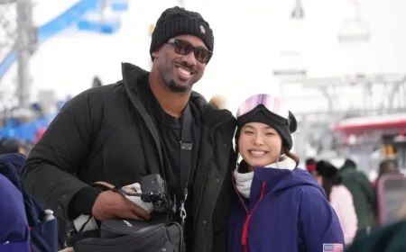 Myles Garrett Backs Olympic Snowboarder Chloe Kim at 2026 Winter Games
