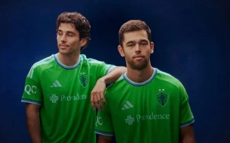 Sounders Unveil Iconic Evergreen State Kit