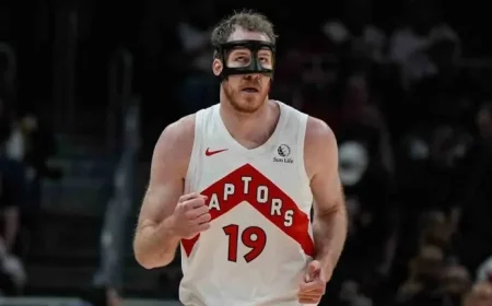 Jakob Poeltl Returns to Raptors Lineup After Long Injury Against Pistons