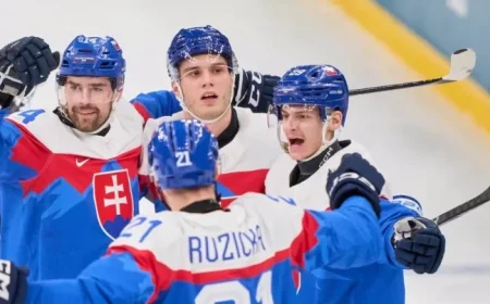 Slafkovsky Leads Slovakia to Victory Over Finland