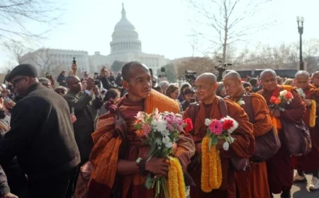 Buddhist Monks’ Peace Walk Captivates America, Concludes This Week