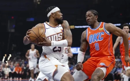 Jalen Williams Leaves OKC Thunder vs. Suns Game Early