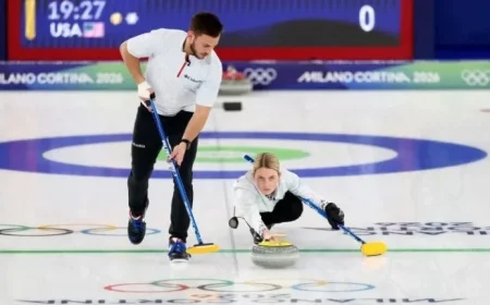 American Duo Claims Silver and Sparks Curling Revolution