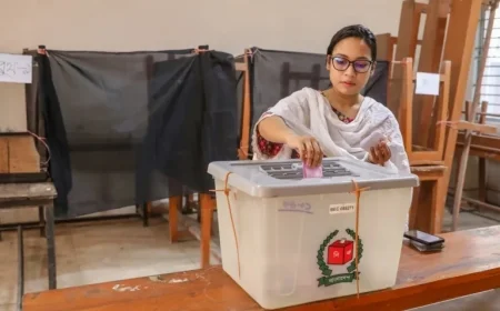 Shafiqur and Tarique Rahman Cast Votes in 2026 Bangladesh Election Live