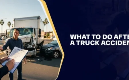 Steps to Take Following a Truck Accident